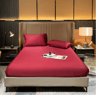 Natural Mulberry Silk Fitted Sheet  Luxury Queen King  Custom Mattress Cover 5