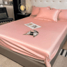 Natural Mulberry Silk Fitted Sheet  Luxury Queen King  Custom Mattress Cover 2