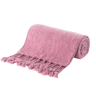 Battilo Chenille Throw Blanket  Soft Lightweight Knit Sofa Throw With Fringe 11