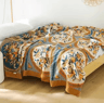 Nordic Cotton Gauze Throw Blanket  Boho Summer Sofa  Bed Cover 9