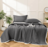 Lightweight Quilted Summer Blanket  DoubleSided Breathable King Comforter 1