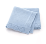 Personalized Knitted Baby Blanket  Embroidered Name Stroller  Nursery Cover 13