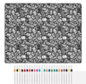 DIY Coloring Blanket With 24 Markers  Creative Personalized Art Throw 1
