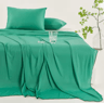 UltraThin Ice Silk Cooling Blanket  Silky Breathable Summer Bed Quilt 1