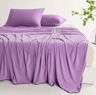 UltraThin Ice Silk Cooling Blanket  Silky Breathable Summer Bed Quilt 2