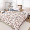Japanese Cotton Throw Blanket  DoubleSided FourSeason Sofa  Bed Cover 10