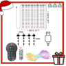 Smart DIY Curtain Lights  Color Changing Music Sync Fairy String Lights 5