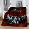 Stray KidsInspired 3D Flannel Throw Blanket  Cozy KPOP Bed  Sofa Cover 3