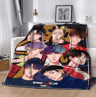 Stray KidsInspired 3D Flannel Throw Blanket  Cozy KPOP Bed  Sofa Cover 8