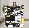 Badtz MaruInspired Soft Throw Blanket  Cute Couch  Bed Cover 18