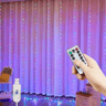 USB LED Curtain Lights  3M4M6M Remote Control Fairy Garland 1