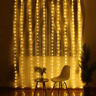 3M6M USB LED Curtain Lights  8Mode Remote Control Fairy Lights 7