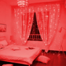 3M6M USB LED Curtain Lights  8Mode Remote Fairy Garland 1