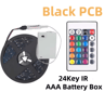 5V 5050 RGB LED Strip  BatteryPowered Remote Control Ribbon Lights 4