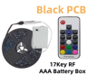 5V 5050 RGB LED Strip  BatteryPowered Remote Control Ribbon Lights 3