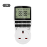 220V Digital Timer Socket  Programmable Electronic Outlet Switch 3