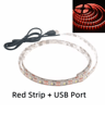 1M5M USB 2835 LED Strip Lights 5V TV Backlight  Home Accent Tape 9