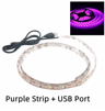1M5M USB 2835 LED Strip Lights 5V TV Backlight  Home Accent Tape 5