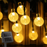 Solar Crystal Bubble Ball String Lights  Waterproof Outdoor Garden Decor 3