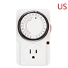 24Hour Mechanical Timer Socket  220V Cyclic Appliance Timing Switch 2