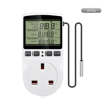 Digital Temperature Controller Outlet  Heating  Cooling Thermostat With Timer 2