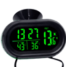 Digital Car Thermometer  12V24V Clock Voltmeter  Temperature Monitor 2