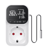 220V Digital Thermostat Socket  Heating  Cooling Temperature Controller With Timer 1