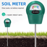 3in1 Soil Tester  Moisture PH  Fertility Meter For Plants 3