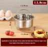 Stainless Steel Steamer Basket  Cooker Insert With Silicone Handle 7