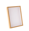 Wooden Shadow Box Frame  Glass Display Case For Flowers  Keepsakes 1