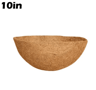 Natural Coconut Hanging Basket Liner  Round Coco Planter Replacement 4