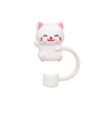 Reusable Silicone Straw Cover  SplashProof Dust Cap  Straw Plug 6
