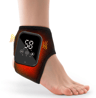 Electric Heated Foot  Ankle Massager Vibration Hot Compress Wrap 1