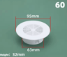 Decorative Air Vent Cover  Wall Duct Grille  Dust Plug 6