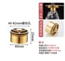 Brass Floor Drain Core  AntiOdor Valve  Strainer Plug 2