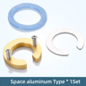 CType Faucet Fixing Nut  Tap Fastening Washer  Circlip Kit 3
