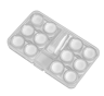 Transparent Contact Lens Case  Portable Travel Storage Kit With Tools 3