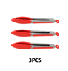 9Inch Stainless Steel Cooking Tongs  NonSlip Silicone Tip Kitchen Tongs 4