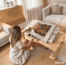 Portable Puzzle Board With 6 Drawers  Jigsaw Table With Stand  Lid 4