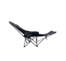 Portable Folding Camping Recliner With Adjustable Backrest  Leg Rest 3
