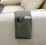 Cotton Linen Bedside Storage Bag  Hanging Bed  Sofa Organizer 1