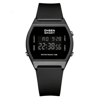 Womens White Digital Sports Watch  Waterproof Alarm Wristwatch 1