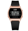 Womens White Digital Sports Watch  Waterproof Alarm Wristwatch 3