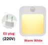 Motion Sensor LED Night Light  Dimmable EU PlugIn Lamp 3