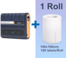 DP40S Wireless Portable Label Printer  4Inch Inkless Barcode Printer 5