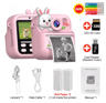 Kids Instant Print Camera  Dual Lens Digital Camera With 1080P Video 7