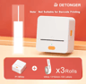 DETONGER P1 SelfAdhesive Jewelry Labels  Mini Thermal Printer Stickers 2