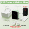 P15 Bluetooth Label Printer  Portable Inkless Mini Label Maker 7