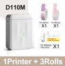 Mini Bluetooth Label Printer  Portable Inkless Smart Sticker Maker 7