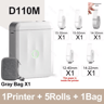 Mini Bluetooth Label Printer  Portable Inkless Smart Sticker Maker 12